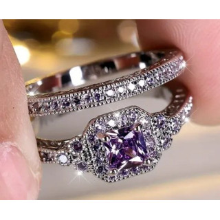 Podwójny pierścionek ANGOL dwa pierścionki r. 10